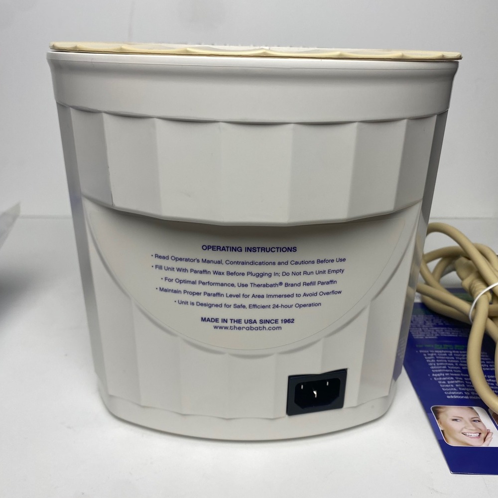 Therabath TB6 Professional Paraffin Wax Bath with 4lbs Wax Refills Made in USA - Picture 5 of 6